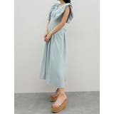 リネンライクバックレースアップワンピース | MERCURYDUO | 詳細画像17 