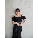 レースレイヤードデニムトップス | MERCURYDUO | 詳細画像8