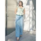 リボンプリントデニムパンツ | MERCURYDUO | 詳細画像13 