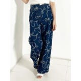 リボンプリントデニムパンツ | MERCURYDUO | 詳細画像2 