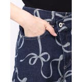 リボンプリントデニムパンツ | MERCURYDUO | 詳細画像28 