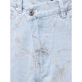 リボンプリントデニムパンツ | MERCURYDUO | 詳細画像32 