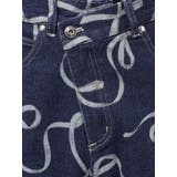 リボンプリントデニムパンツ | MERCURYDUO | 詳細画像33 