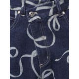 リボンプリントデニムパンツ | MERCURYDUO | 詳細画像41 