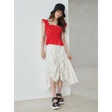 ギャザリングフレアスカート | MERCURYDUO | 詳細画像5 