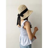 ストローつば広ハット | MERCURYDUO | 詳細画像6 