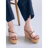 クリアチューブウェッジサンダル | MERCURYDUO | 詳細画像1 