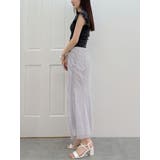 カシュクールラッフルコンパクトニット | MERCURYDUO | 詳細画像17 