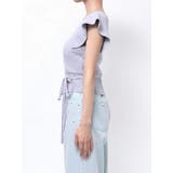 カシュクールラッフルコンパクトニット | MERCURYDUO | 詳細画像24 