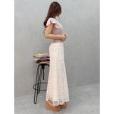 カシュクールラッフルコンパクトニット | MERCURYDUO | 詳細画像7 