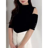 ビスチェ風カットアウトニット | MERCURYDUO | 詳細画像2 