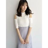 ビスチェ風カットアウトニット | MERCURYDUO | 詳細画像5 