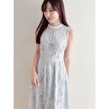 【追加生産】花柄バックレースアップワンピース | MERCURYDUO | 詳細画像15