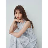 【追加生産】花柄バックレースアップワンピース | MERCURYDUO | 詳細画像3