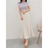 バックレースアップストレッチマーメイドスカート | MERCURYDUO | 詳細画像37