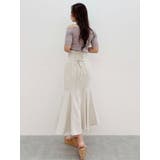 バックレースアップストレッチマーメイドスカート | MERCURYDUO | 詳細画像39