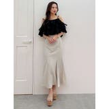 バックレースアップストレッチマーメイドスカート | MERCURYDUO | 詳細画像43