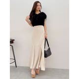 バックレースアップストレッチマーメイドスカート | MERCURYDUO | 詳細画像44