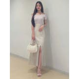 バックレースアップストレッチマーメイドスカート | MERCURYDUO | 詳細画像48