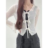 シアーフロントリボンカーデ | MERCURYDUO | 詳細画像25 