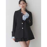 ブラック | フィットアンドフレアジャケット | MERCURYDUO