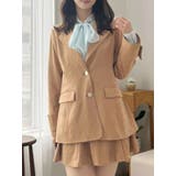 キャメル | フィットアンドフレアジャケット | MERCURYDUO