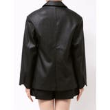 フェイクレザーオーバージャケット | MERCURYDUO | 詳細画像30