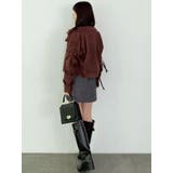 フェイクスエードドロストスリーブブルゾン | MERCURYDUO | 詳細画像11