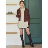 フェイクスエードドロストスリーブブルゾン | MERCURYDUO | 詳細画像5