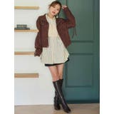 フェイクスエードドロストスリーブブルゾン | MERCURYDUO | 詳細画像6