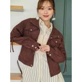 フェイクスエードドロストスリーブブルゾン | MERCURYDUO | 詳細画像9