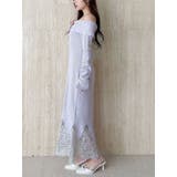 レーストリムオフショルニットワンピース | MERCURYDUO | 詳細画像19 