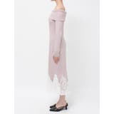 レーストリムオフショルニットワンピース | MERCURYDUO | 詳細画像24 