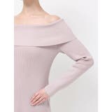 レーストリムオフショルニットワンピース | MERCURYDUO | 詳細画像27 