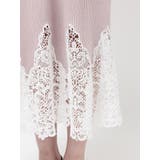 レーストリムオフショルニットワンピース | MERCURYDUO | 詳細画像28 