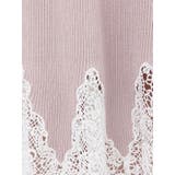 レーストリムオフショルニットワンピース | MERCURYDUO | 詳細画像34 