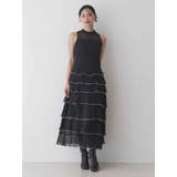 シフォンティアードワンピース | MERCURYDUO | 詳細画像3