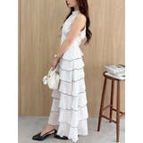 シフォンティアードワンピース | MERCURYDUO | 詳細画像30