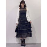 シフォンティアードワンピース | MERCURYDUO | 詳細画像47