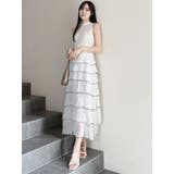 シフォンティアードワンピース | MERCURYDUO | 詳細画像49