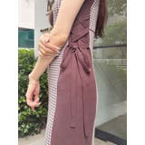 チェックサイドレースアップニットワンピース | MERCURYDUO | 詳細画像10