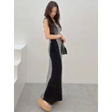 チェックサイドレースアップニットワンピース | MERCURYDUO | 詳細画像13