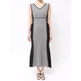 チェックサイドレースアップニットワンピース | MERCURYDUO | 詳細画像15