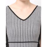 チェックサイドレースアップニットワンピース | MERCURYDUO | 詳細画像18