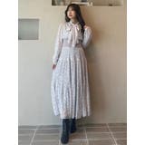 ウエストリブプリーツワンピース | MERCURYDUO | 詳細画像2 