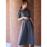 レイヤード風シャツワンピース | MERCURYDUO | 詳細画像10 