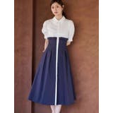 レイヤード風シャツワンピース | MERCURYDUO | 詳細画像4 