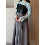 フェイクレザービスチェドッキングキャミワンピース | MERCURYDUO | 詳細画像20 