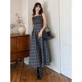 フェイクレザービスチェドッキングキャミワンピース | MERCURYDUO | 詳細画像33 