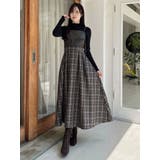 フェイクレザービスチェドッキングキャミワンピース | MERCURYDUO | 詳細画像7 